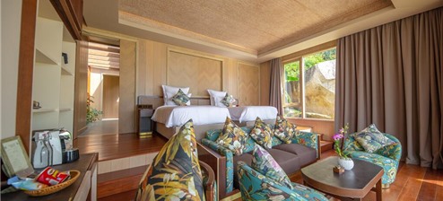 Three-Bedroom Beachfront Pool Villa