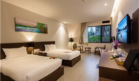 Khu khách sạn - Deluxe (1 giường đôi)