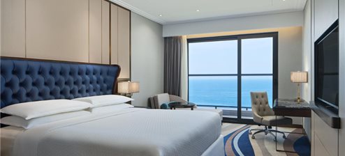 King Room with Magong Harbour View & Balcony