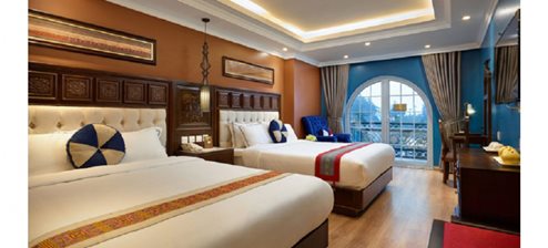 Phòng Deluxe Gia đình Thông nhau