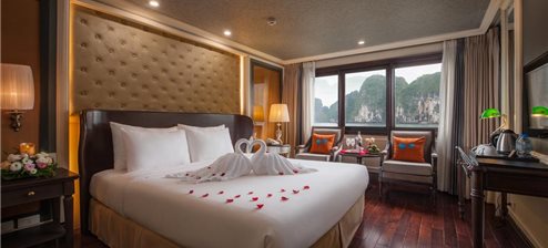 Suite Elegant Giường Đôi/2 Giường Đơn Có Ban Công