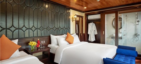 Phòng cho 3 người có Ban Công