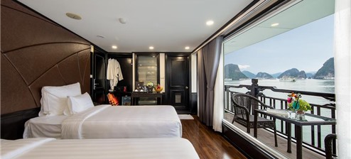 Phòng cho 3 Người Nhìn ra Đại dương