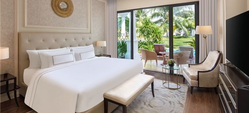 Villa 1 phòng ngủ hướng hồ có hồ bơi riêng