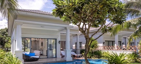 Villa 2 phòng ngủ hướng vườn có hồ bơi riêng