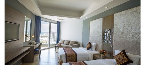 Phòng Gia đình nhìn ra 1 Góc Biển Phòng Gia đình nhìn ra 1 Góc Biển