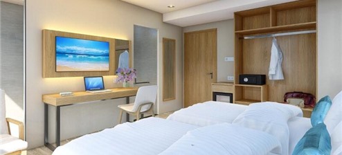 Deluxe hướng phố có ban công