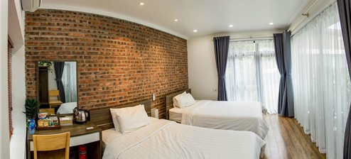 Phòng Gia đình Nhìn ra Vườn