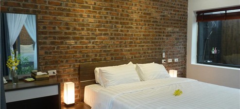 Phòng có Giường cỡ King Nhìn ra Vườn