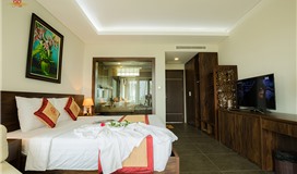 Khu Building - Phòng 2 giường đôi hướng vườn (BuildingGarden view 2 beds)