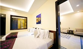 Phòng Deluxe Giường Đôi/ 2 Giường Đơn Nhìn ra Hồ bơi