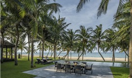 "Three Bedroom Beachfront Pool villa"