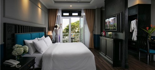 Deluxe 2 giường có ban công (Deluxe Twin With Balcony)