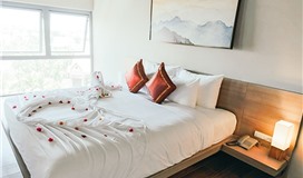 Phòng Đôi Deluxe nhìn ra thành phố