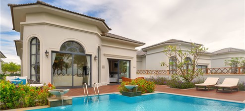 Biệt thự 03 phòng ngủ có hồ bơi riêng( Ăn sáng)