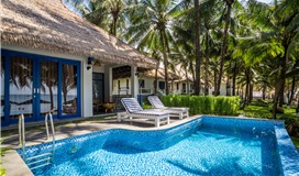 Beach Front Villa with Private Pool