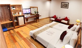 Phòng Gia đình Nhìn ra Vườn