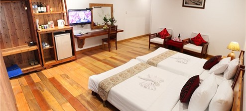 Phòng Gia đình Nhìn ra Vườn